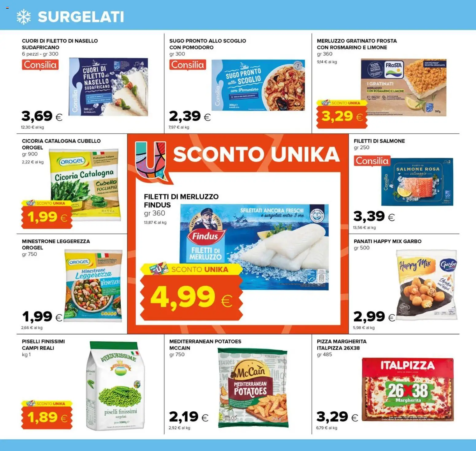 Volantino Oasi del 12.03.2026 | Pagina: 10 | Prodotti: Pomodoro, Limone, Piselli, Sugo