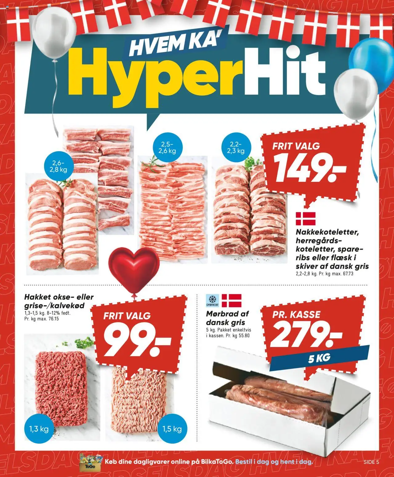 Bilka Tilbudsavis gyldig fra 01.08.2025 | Side: 5 | Produkter: Ribs