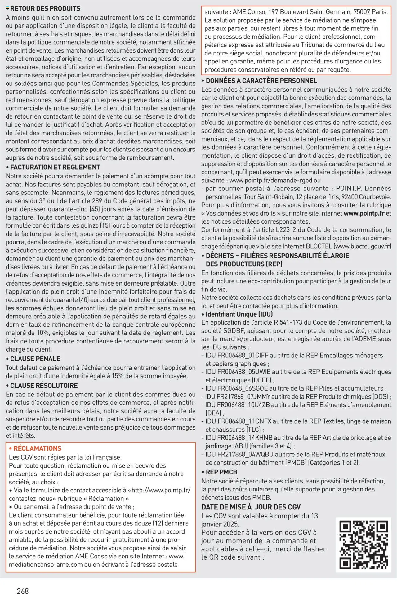  | Page: 268 | Produits: Règle, Piles, Cadre