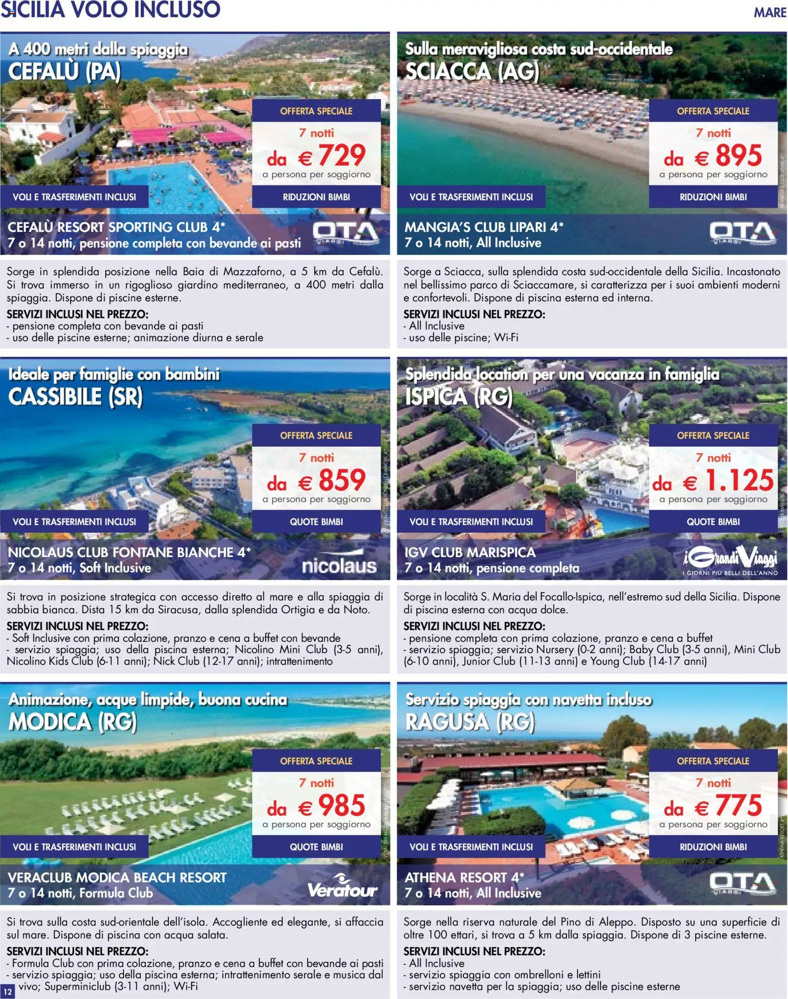 Volantino Esselunga S del 10.04.2026 | Pagina: 12 | Prodotti: Acqua, Piscina