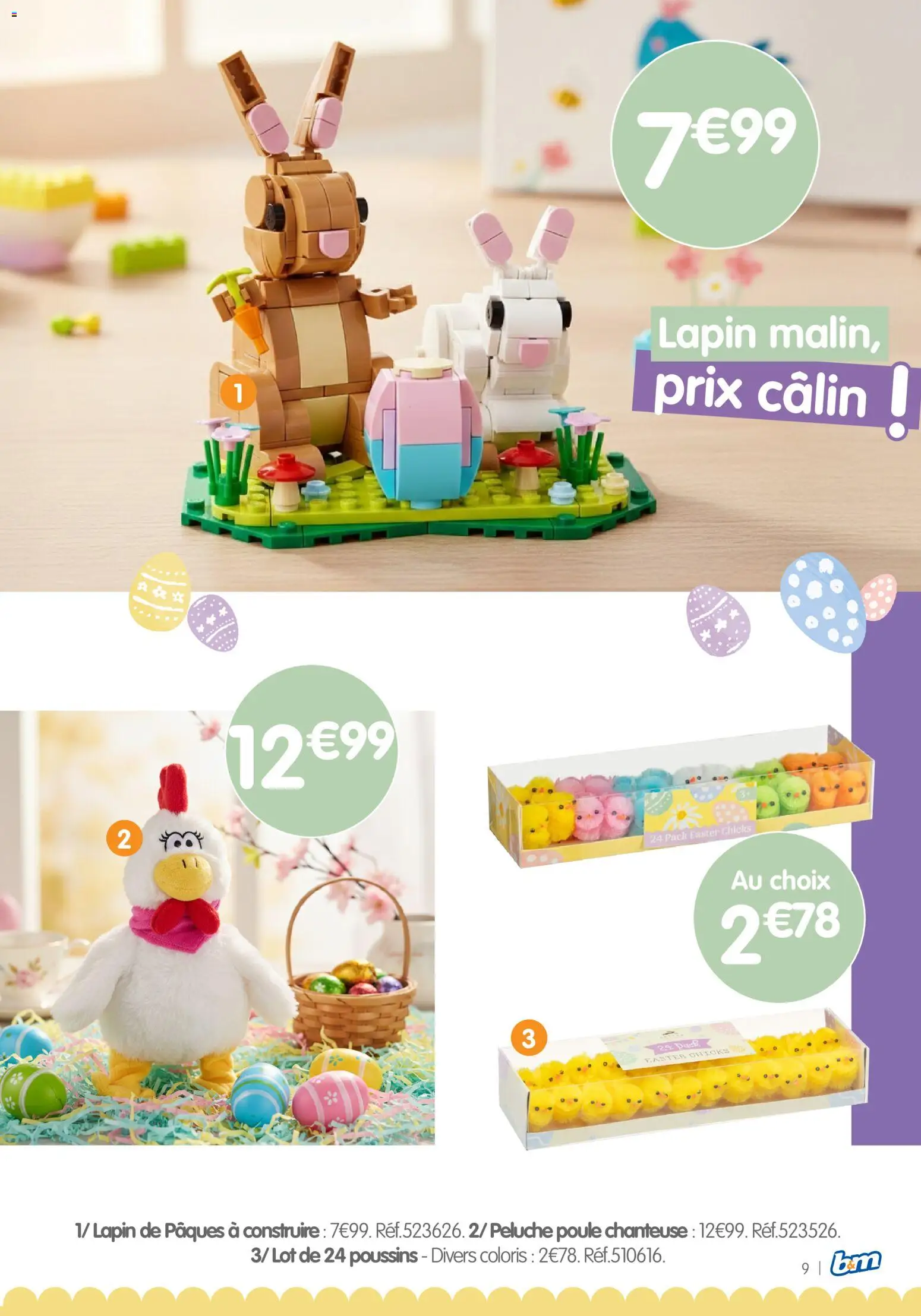 {H1} | Page: 9 | Produits: Peluche, Lapin