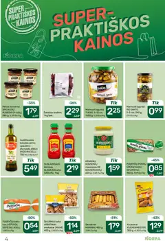 NORFA leidinys galioja nuo 05.02.2026 | Puslapis: 4 | Prekių: Agurkai, Vištienos, Konservai, Majonezas