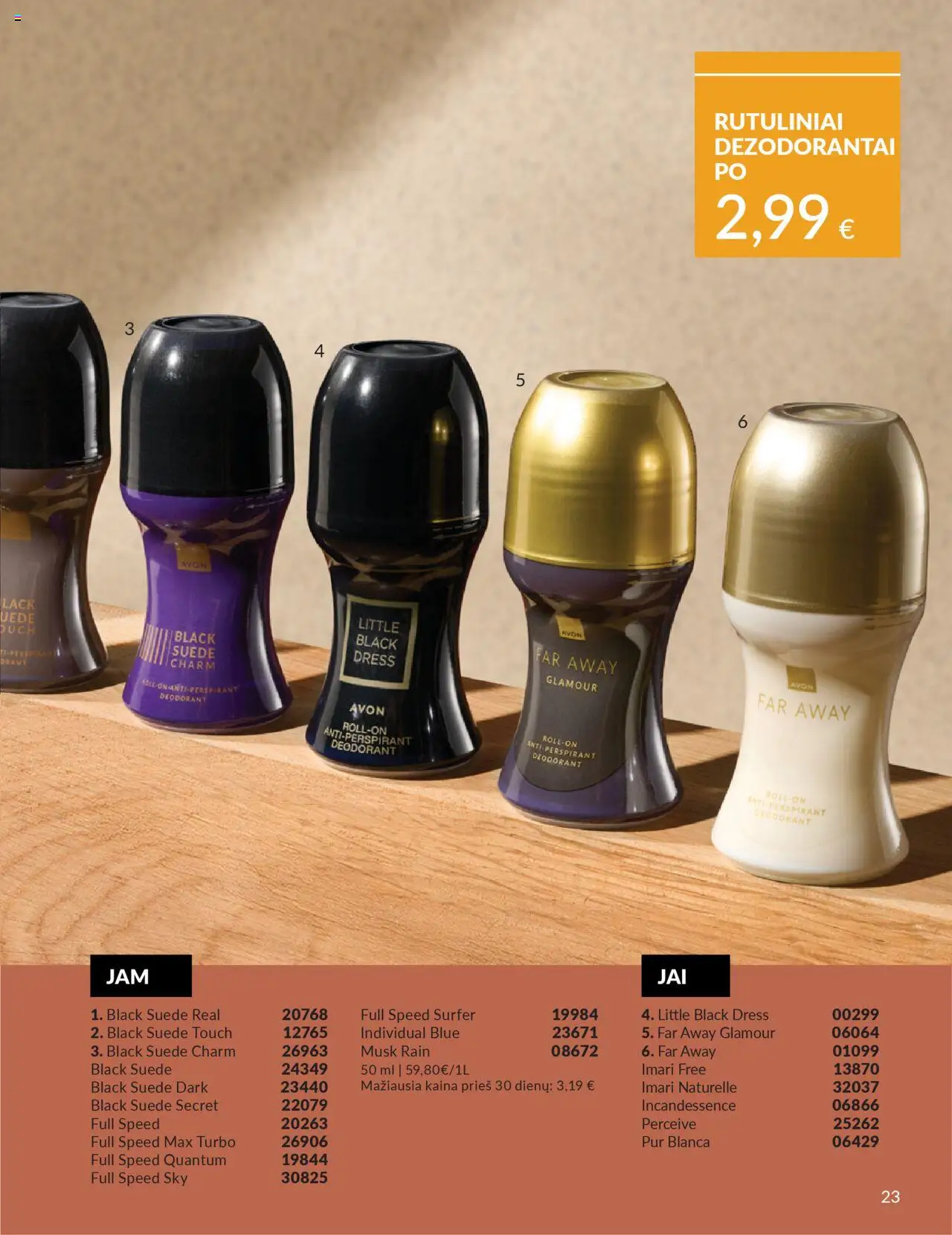 AVON akcijos nuo 01.10.2025 | Puslapis: 23