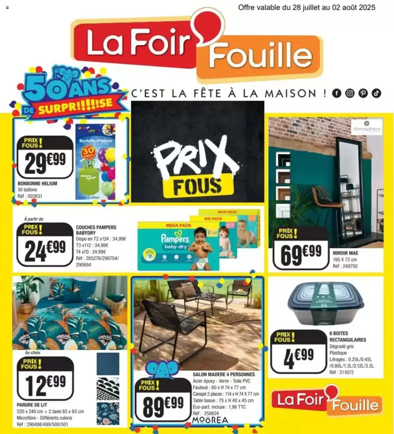  | Page: 1 | Produits: Pampers, Fauteuil, Table, Couches pampers
