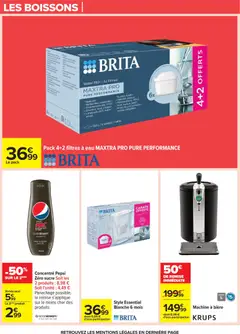 Carrefour - Prévisualisation de Carrefour Le mois vip, des promos très importantes valide à partir de 24.02.2026 | Page: 97 | Produits: Sucre, Sodastream, Krups, Bière