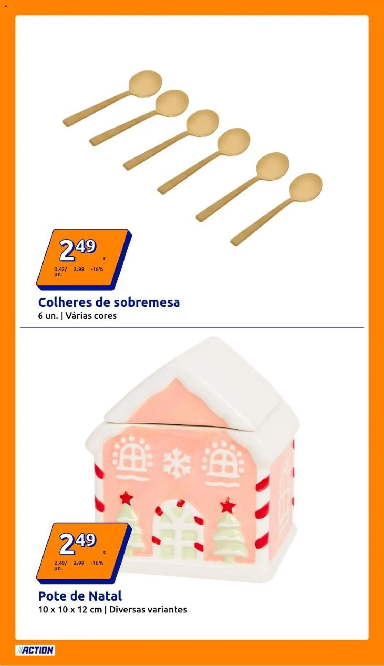 Action - Action PT week 50 2025 │ válido de 10.12.2025 | Página: 20 | Produtos: Colheres