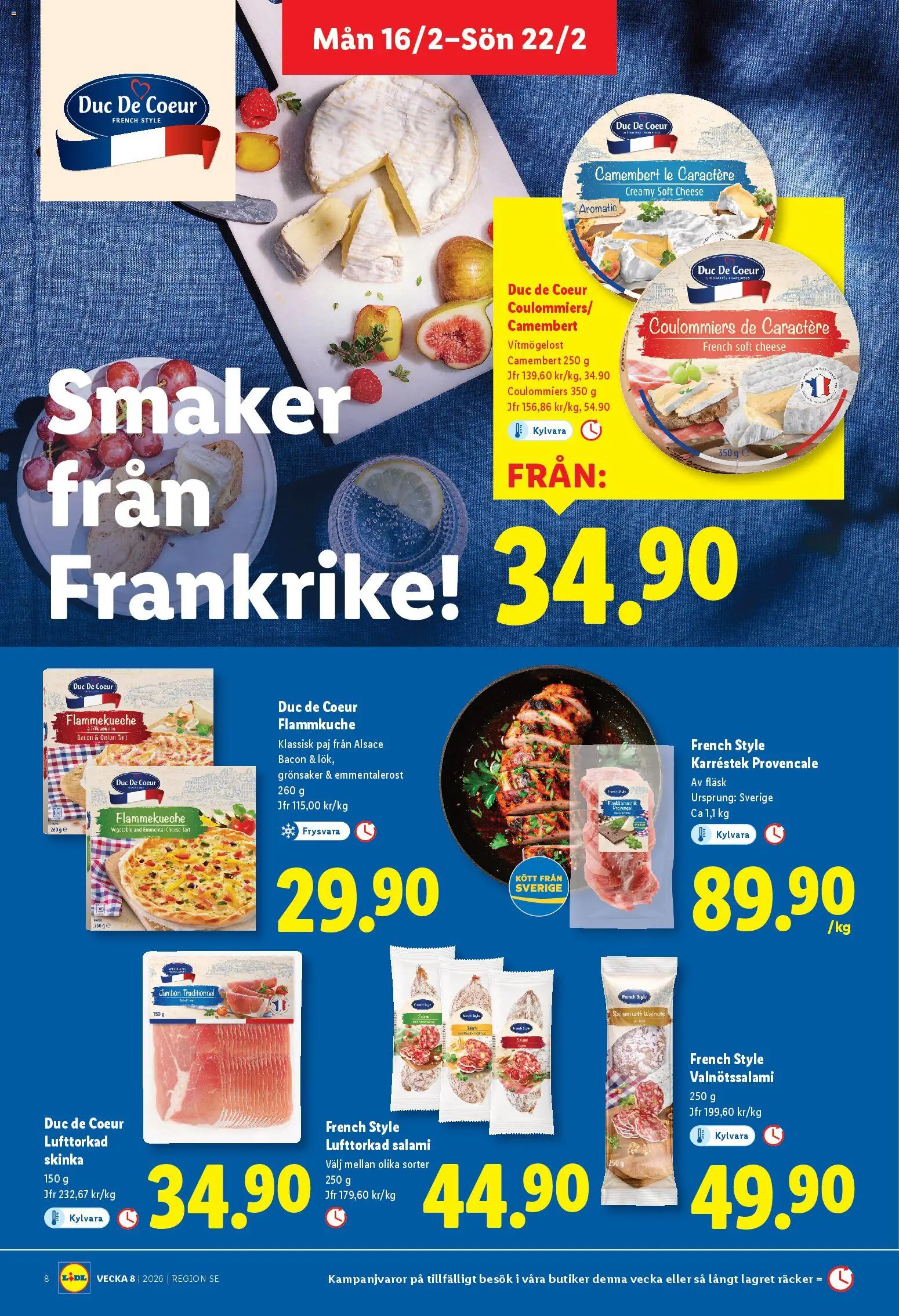 Lidl reklamblad aktuell från 16.02.2026 | Sida: 8