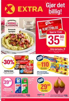 Forhåndsvisning av Coop Extra kundeavis gyldig fra 13.10.2025