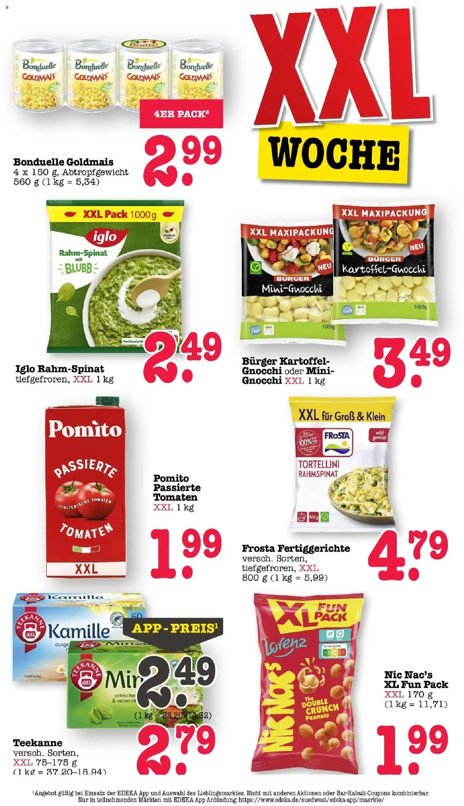 Edeka prospekt Offenbach	 – gültig ab 02.03.2026 | Seite: 33 | Produkte: Burger, Tomaten, Frosta, Teekanne