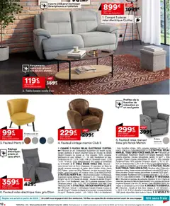 But - Prévisualisation de But catalogue valide à partir de 23.09.2025 | Page: 18 | Produits: Plateau, Mousse, Fauteuil, Table basse