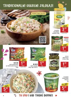 GRAŠAK, maxi super, 520g - Pregled kataloga iz trgovine Konzum, vrijedi od 30.03.2026 | Stranica: 4 | Proizvodi: Ledo, Salata, Majoneza, Grašak