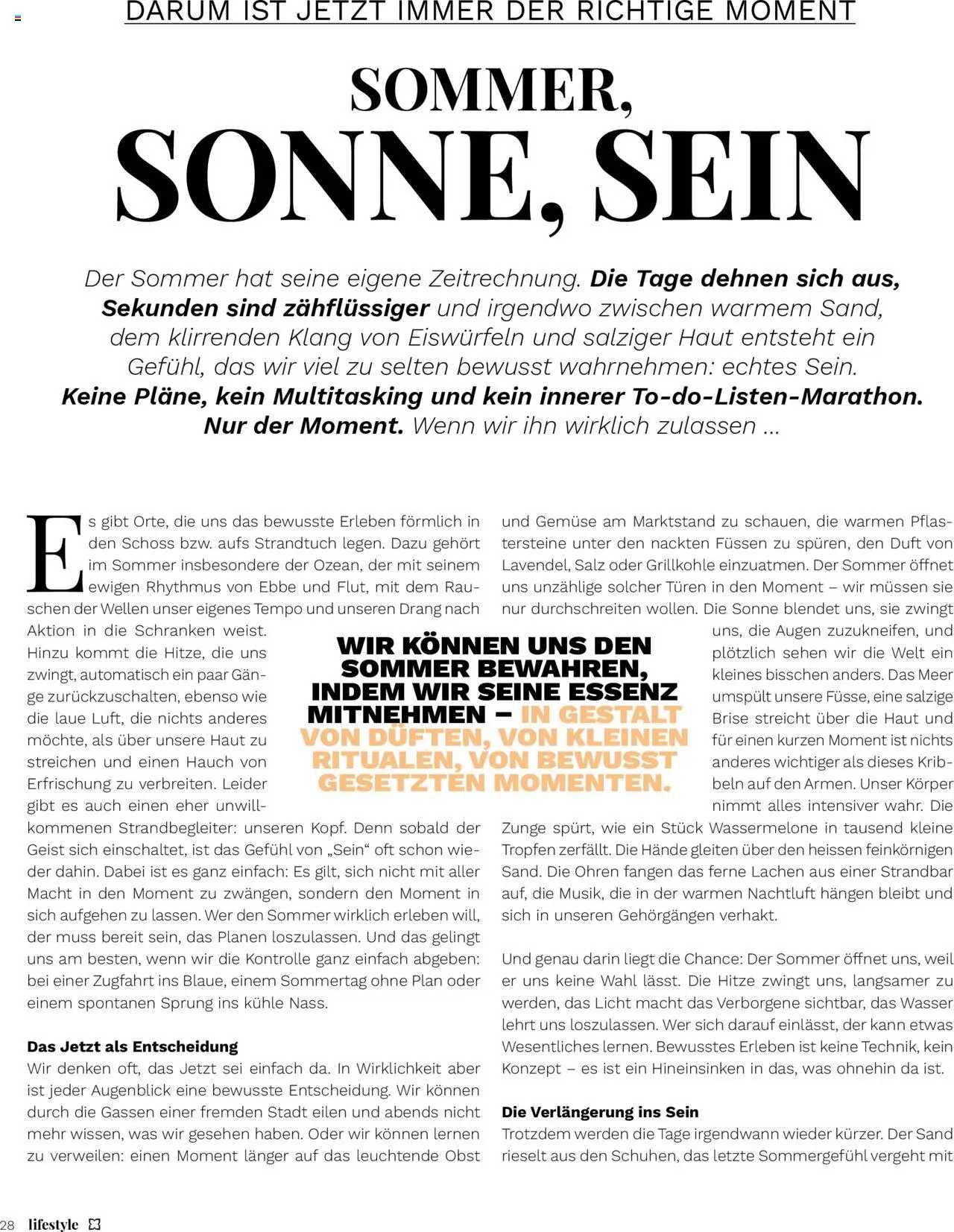 Müller Magazin ab 01.07.2025 | Seite: 28 | Produkte: Strandtuch, Salz, Sehen, Wassermelone