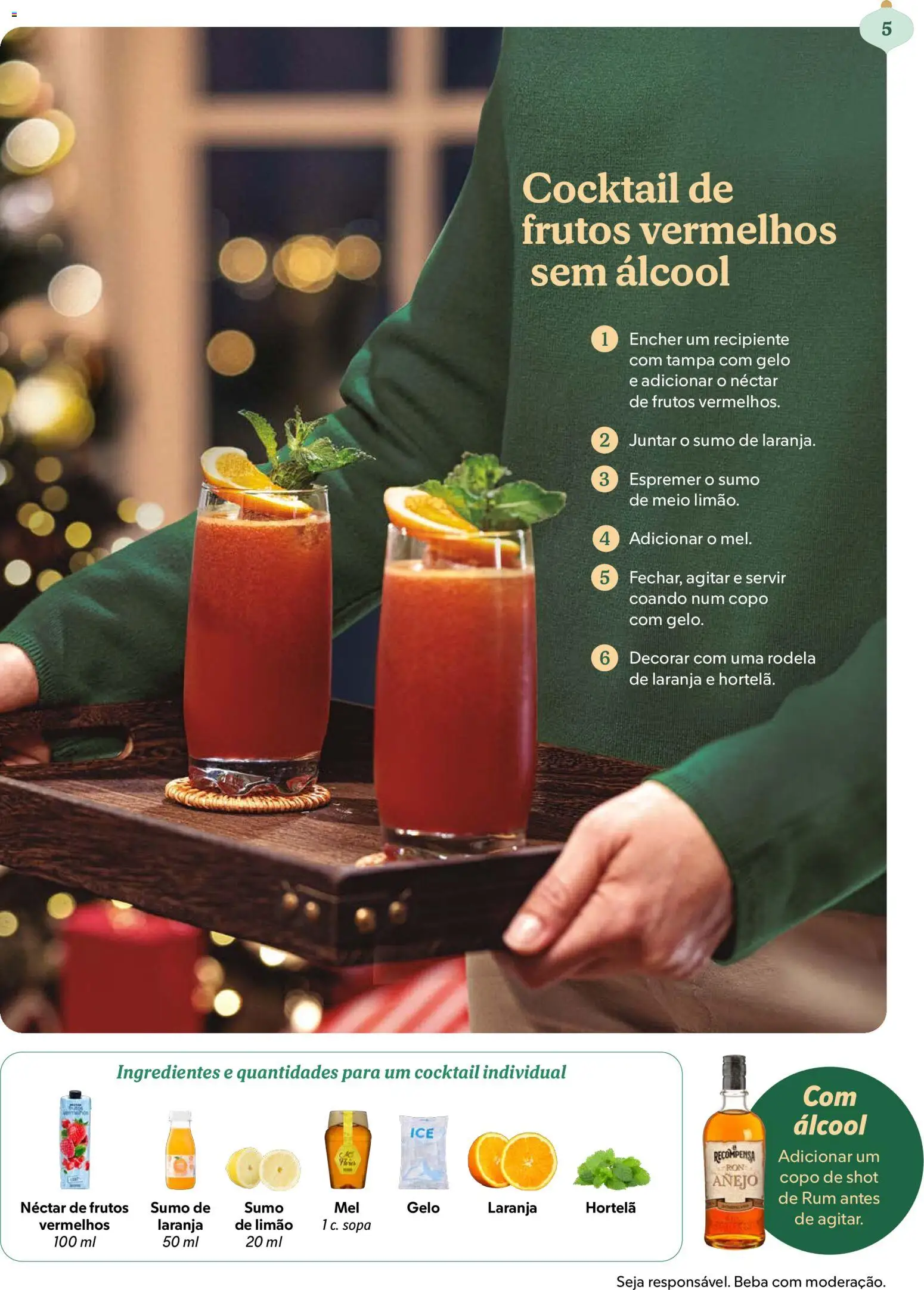 Mercadona folheto │ válido de 02.12.2025 | Página: 5 | Produtos: Hortelã, Rum, Sopa, Sumo