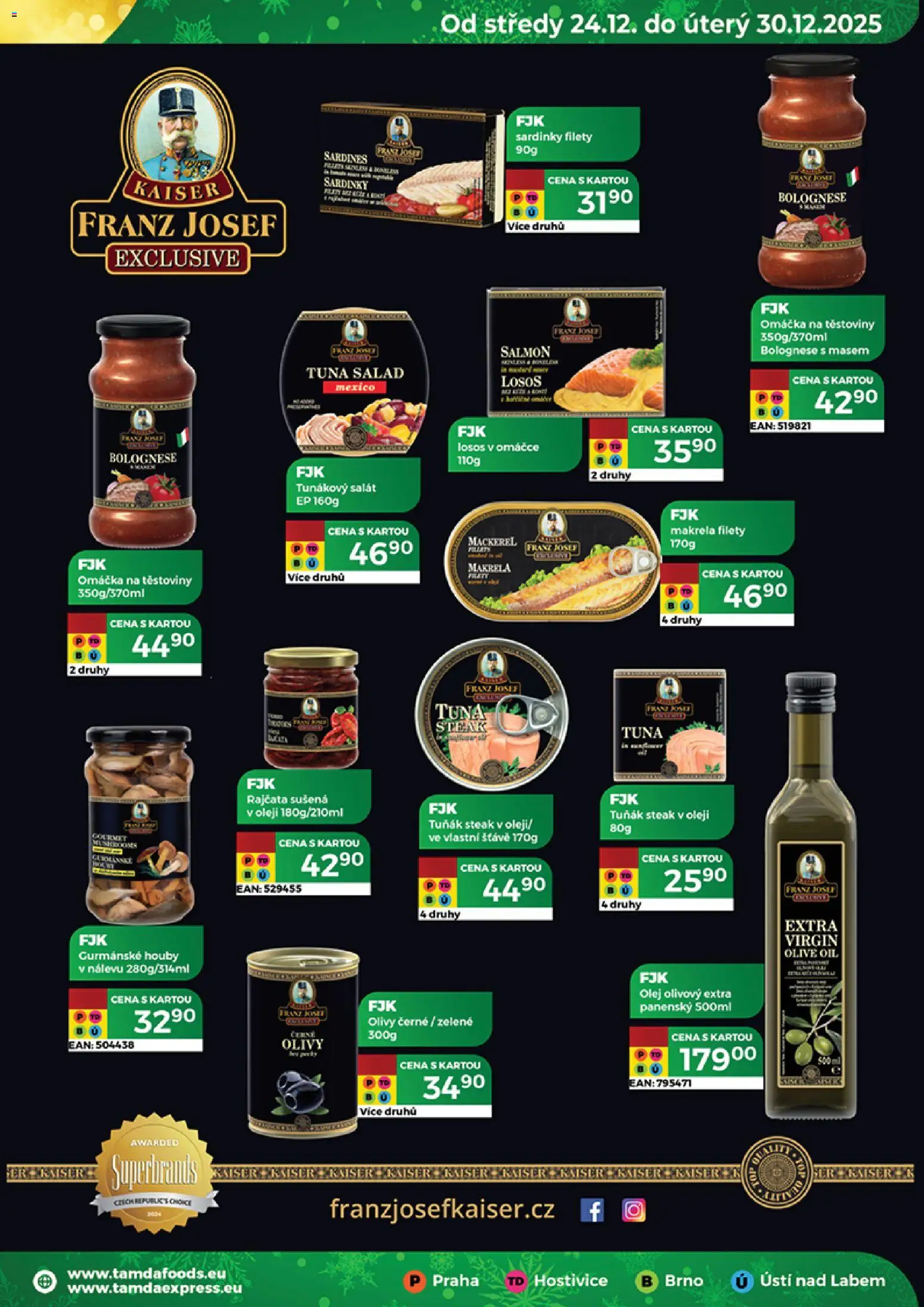 Tamda Foods leták od 24.12.2025 | Strana: 39 | Produkty: Olej, Rajčata, Těstoviny, Salát