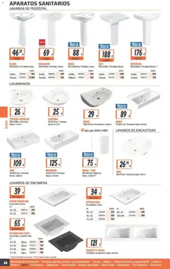 Vista previa Obramat folleto válido desde el 23.03.2026 | Página: 198 | Productos: Galette de chaise, Lavabo