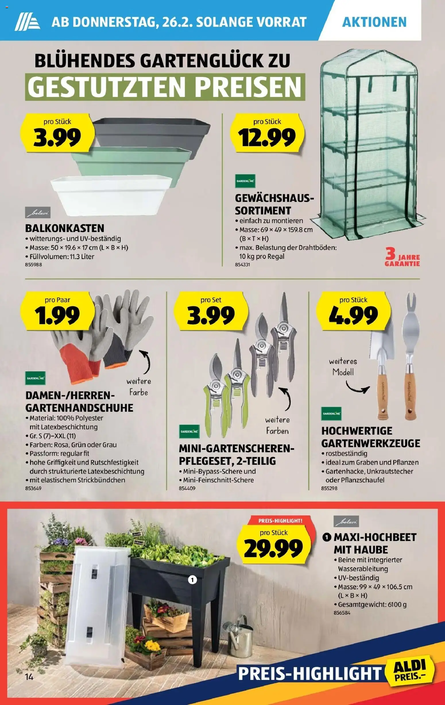 Aldi - Aldi Suisse: Wochenangebote – gültig ab 26.02.2026 | Seite: 14 | Produkte: Regal