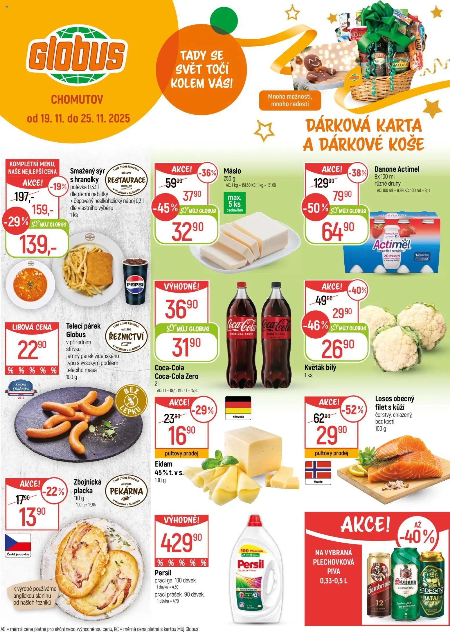 Globus leták - Chomutov od 19.11.2025 | Strana: 1