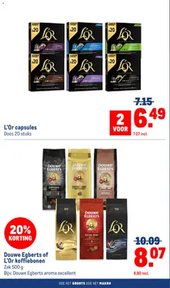  | Pagina: 20 | Producten: Koffiebonen, Zak