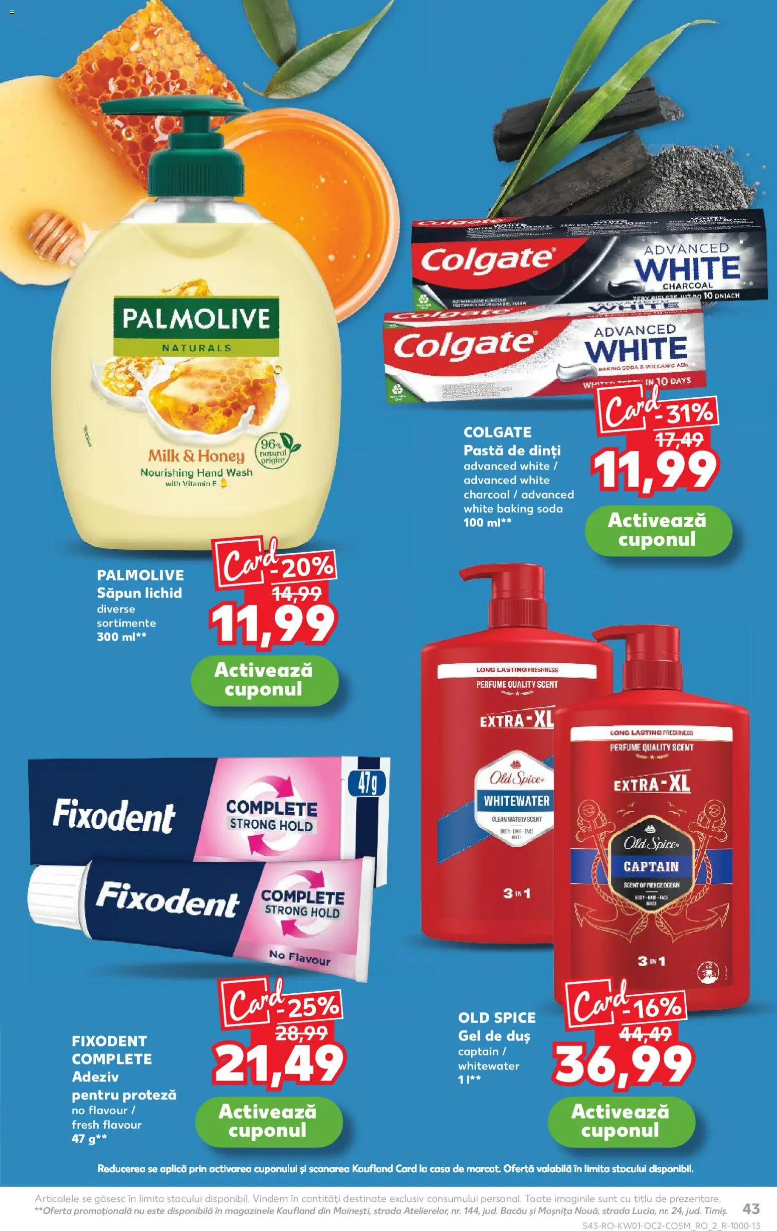 Noul catalog Kaufland – valabil de la 31.12.2025 | Pagină: 43 | Produse: Pomelo, Pastă de dinți, Adeziv, Săpun lichid