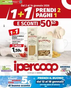 Anteprima del volantino Ipercoop Borgosesia catalogo valido a partire dal 02.01.2026