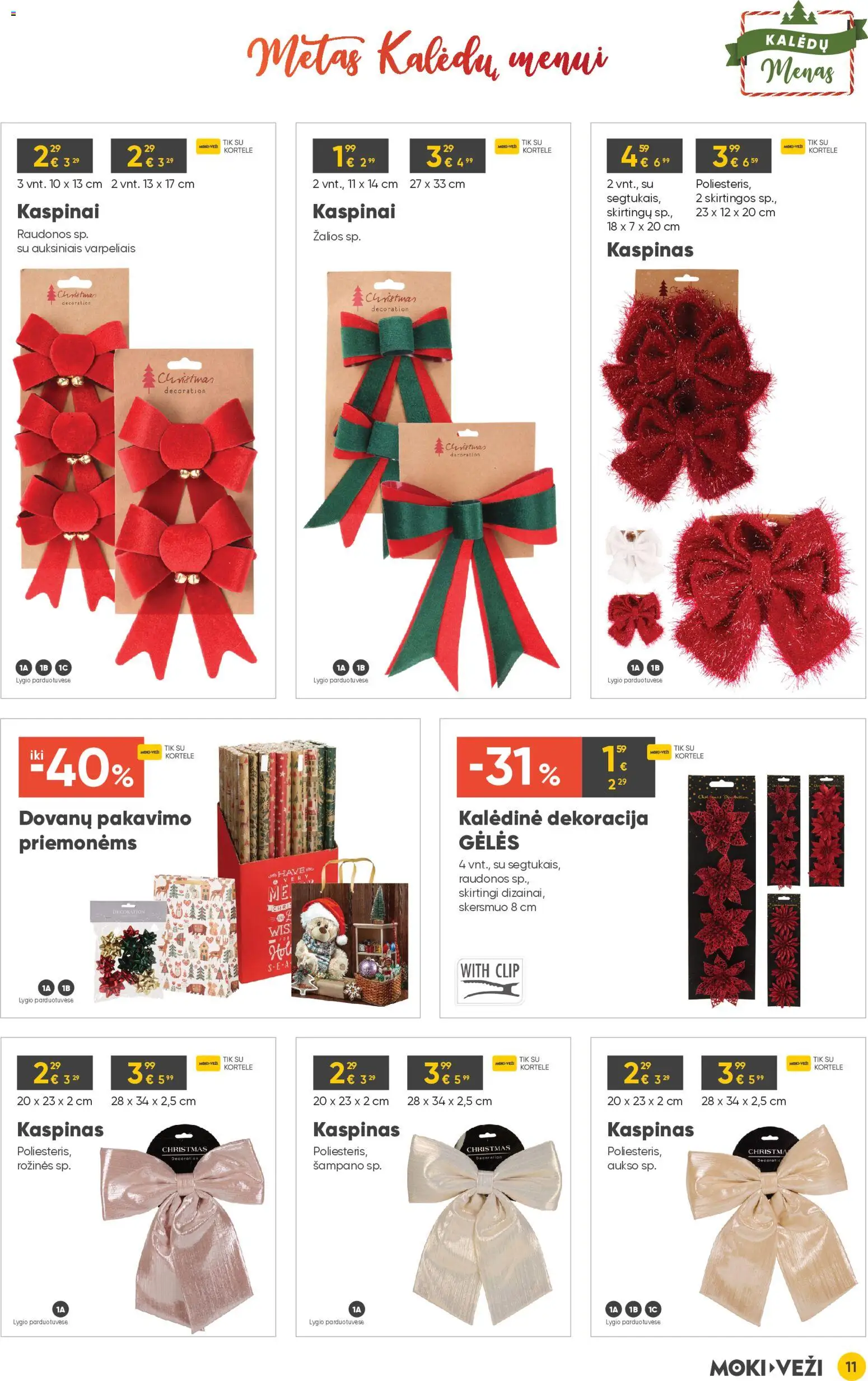 MOKI VEŽI akcijos nuo 13.11.2025 | Puslapis: 11