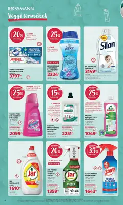 Rossmann Akciós újság - amely érvényes a következő dátumtól: 05.01.2026 | Oldal: 4
