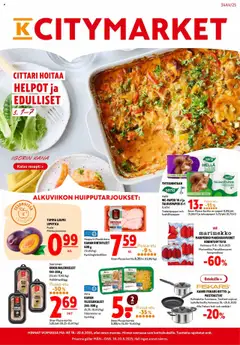 Katso K-Citymarket tarjoukset voimassa alkaen 18.08.2025