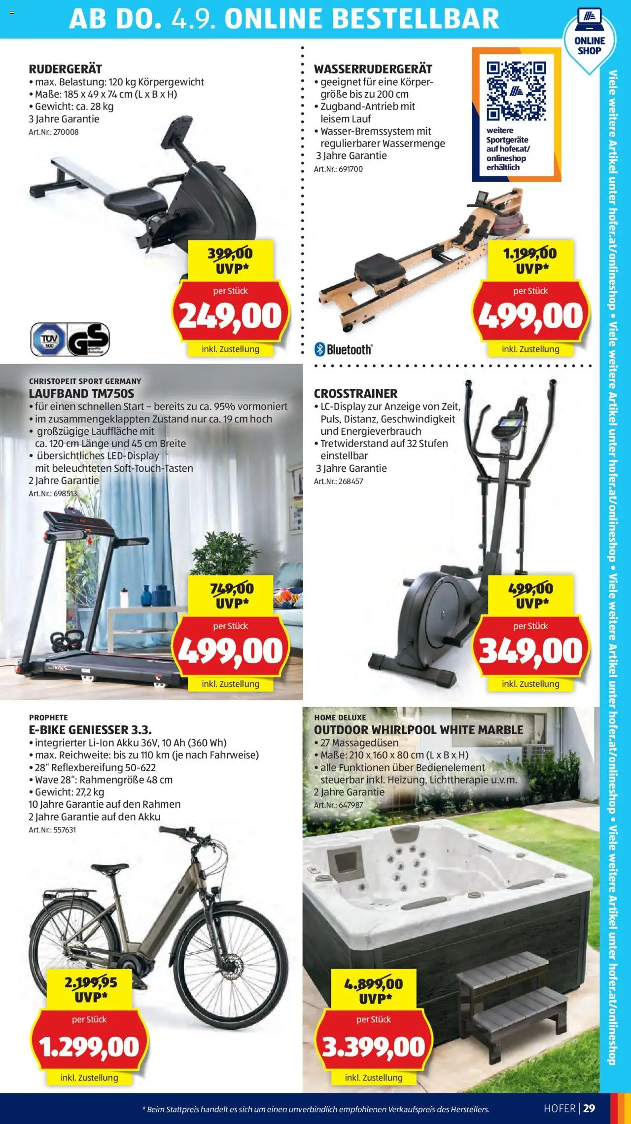 Hofer Flugblatt gültig ab 29.08.2025 | Seite: 33 | Produkte: Gewicht