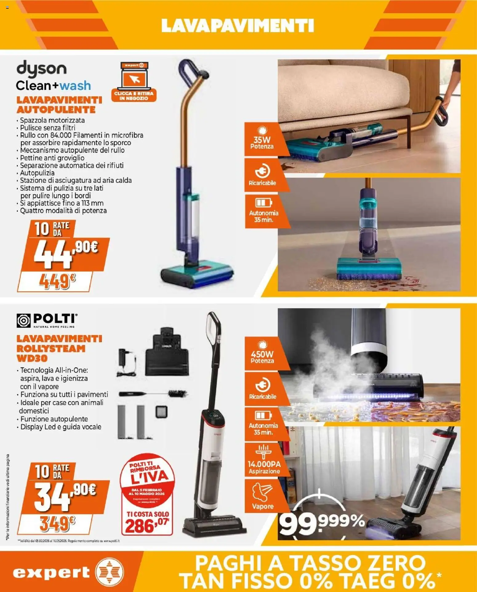 Volantino Expert del 09.04.2026 | Pagina: 7 | Prodotti: Spazzola, Rullo, Pettine, Dyson