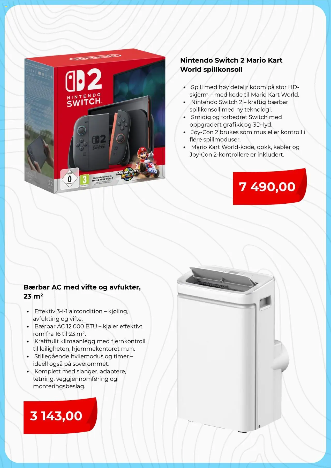  | Side: 3 | Produkter: Spillkonsoll, Spill, Klimaanlegg, Slow cooker