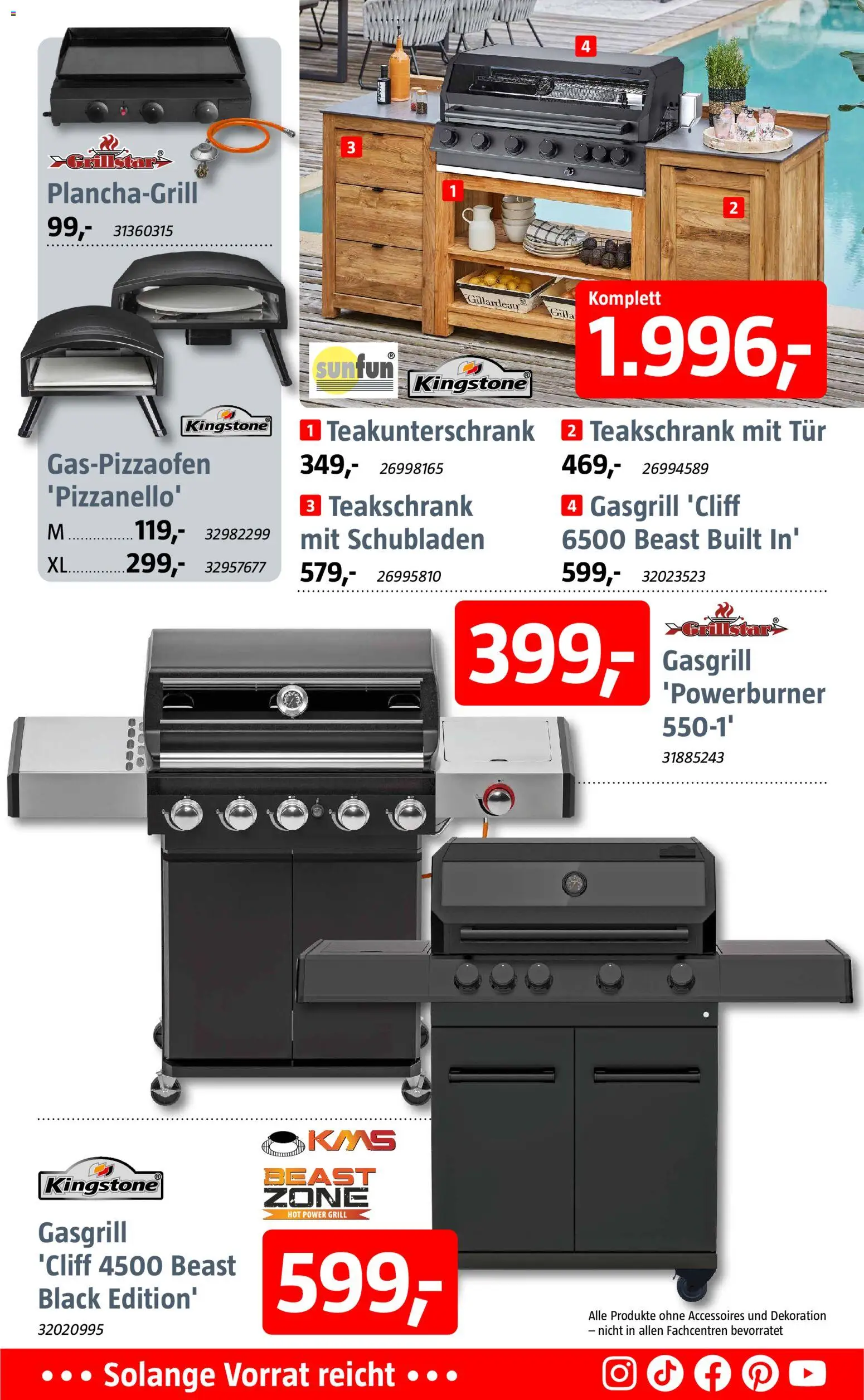 Bauhaus Online Prospekt – gültig ab 16.03.2026 | Seite: 8 | Produkte: Grill, Tür