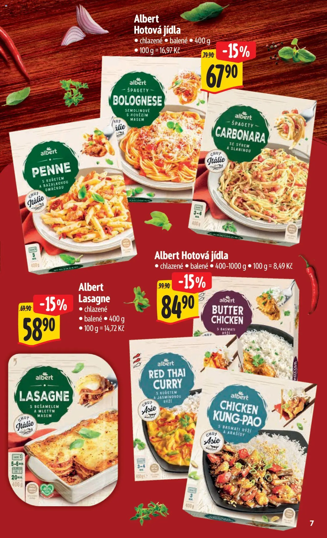 Albert leták - Strakonice od 10.09.2025 | Strana: 11 | Produkty: Arašídy, Hotová jídla, Basmati, Lasagne