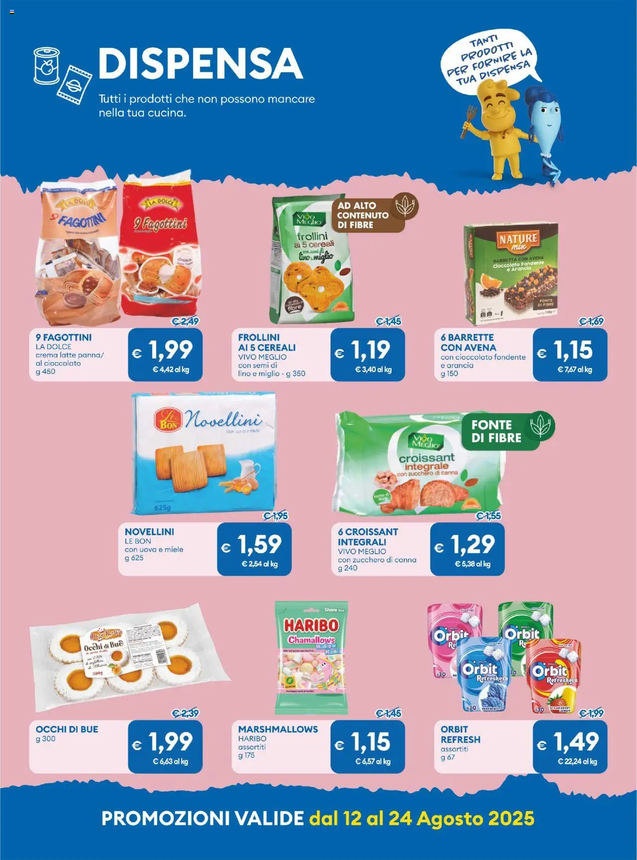 Volantino MD Discount del 12.08.2025 | Pagina: 22 | Prodotti: Uova, Cioccolato, Barretta, Arancia