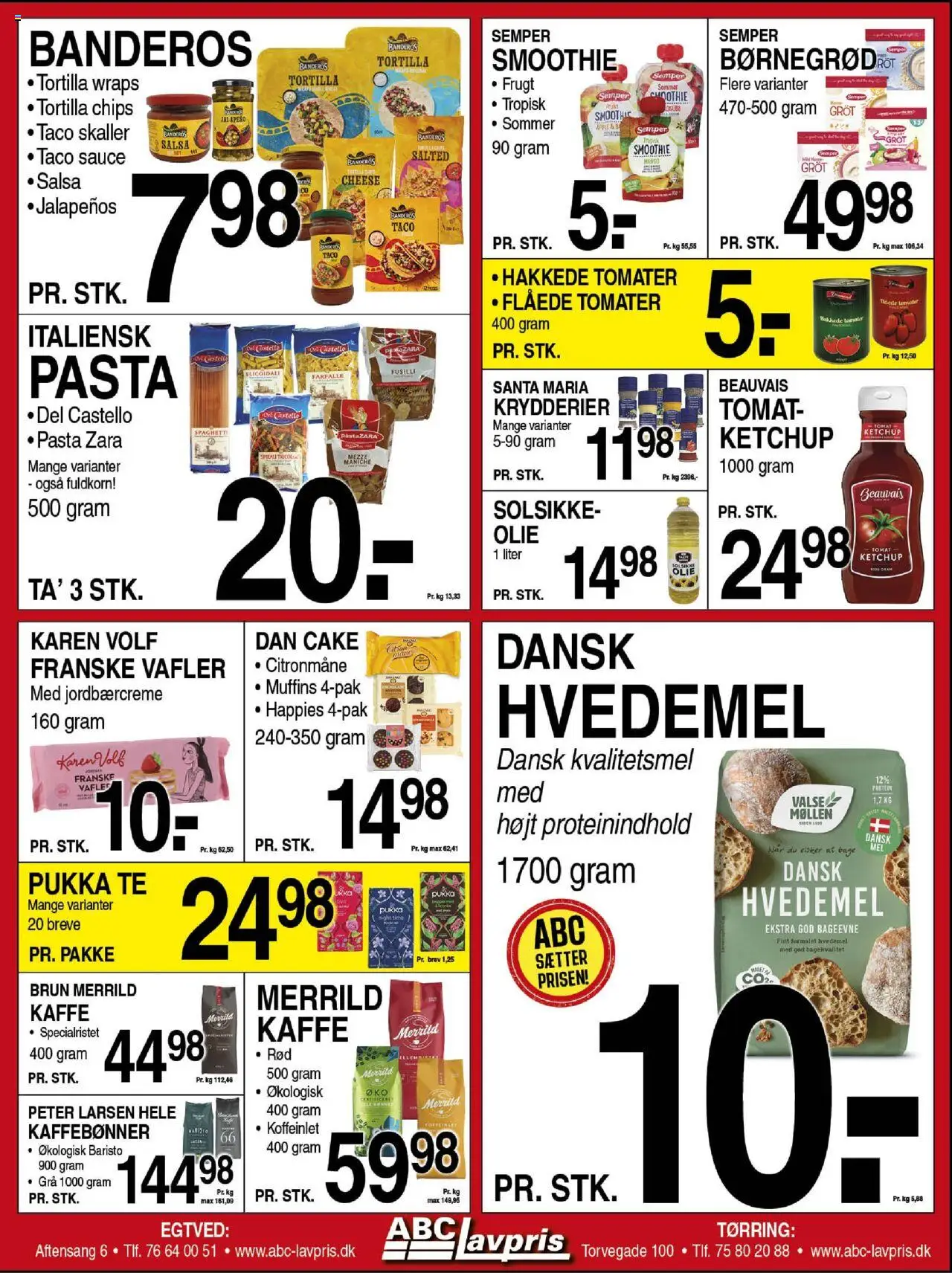 Abc Lavpris Tilbudsavis gyldig fra 06.08.2025 | Side: 6 | Produkter: Mango, Ketchup, Smoothie, Taco