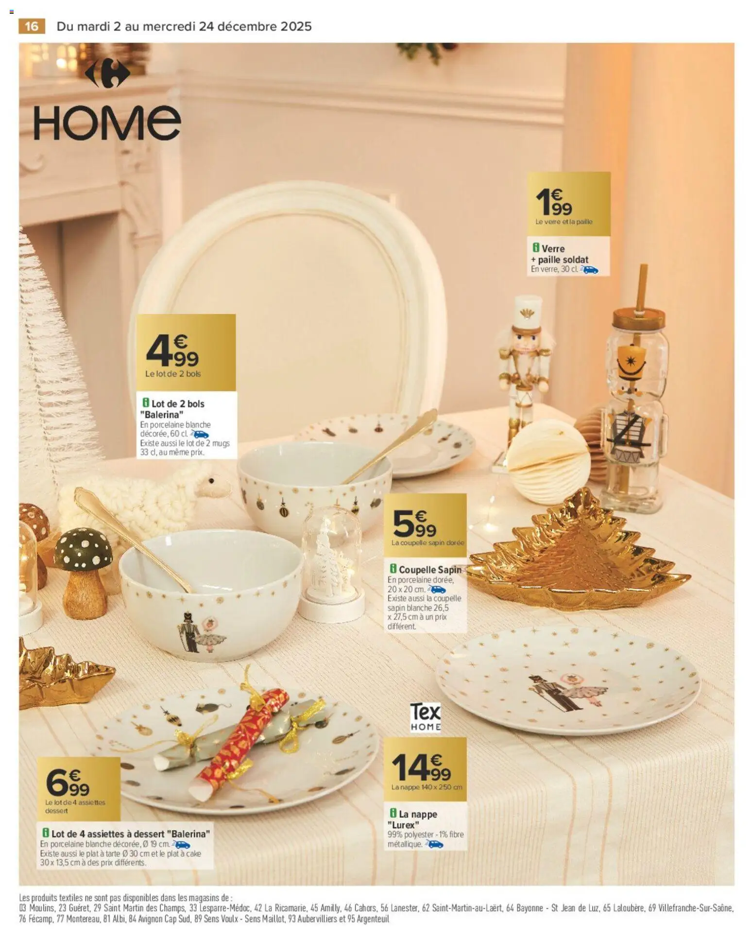 {H1} | Page: 16 | Produits: Mugs, Porcelaine, Nappe