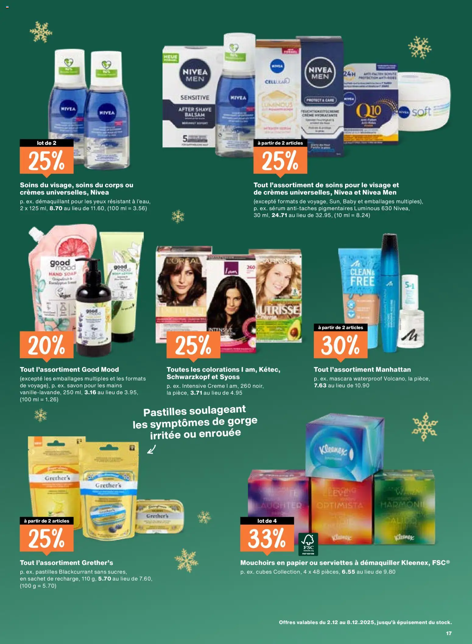 Migros Aktionen FR – gültig ab 02.12.2025 | Seite: 17 | Produkte: Serum, Creme, Mascara