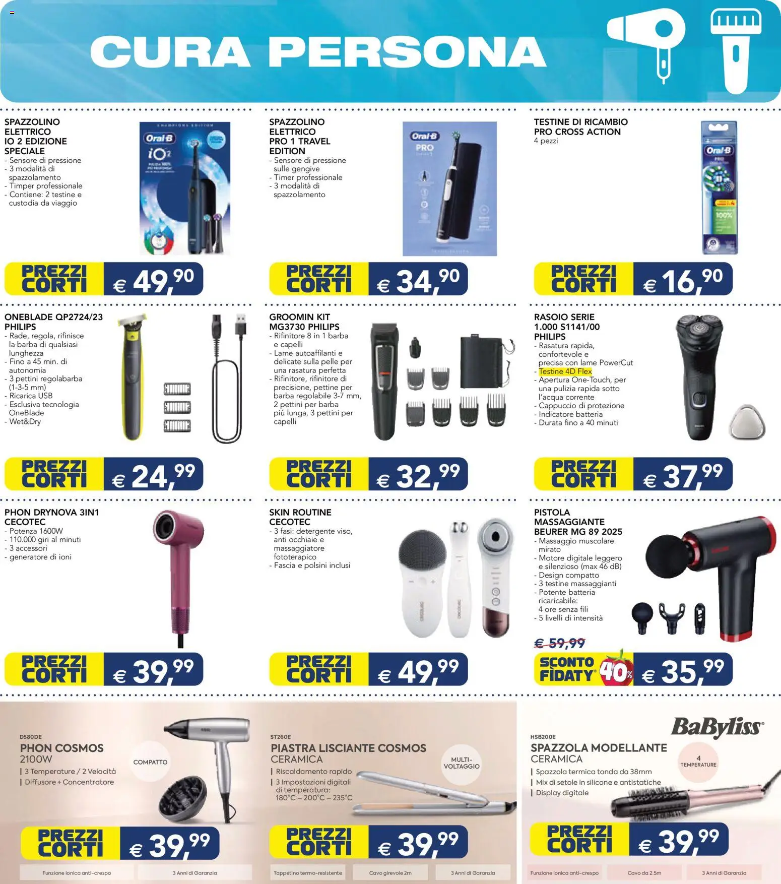 Volantino Esselunga S del 01.12.2025 | Pagina: 13 | Prodotti: Spazzolino, Detergente, Cavo, Silicone