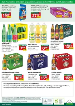 Lagerhaus Wochen Angebote ab 30.03.2026 gültig | Seite: 12 | Produkte: Zitrone, Himbeere, Bier