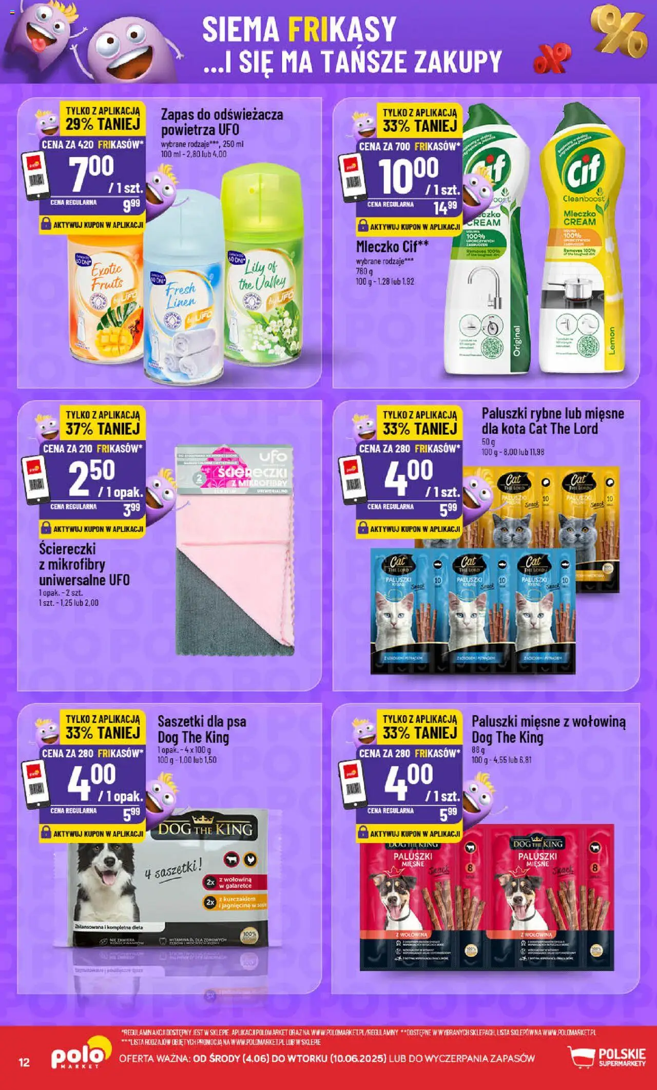 POLOmarket Gazetka - Frikasowe hity od 04.06.2025 | Strona: 12 | Produkty: Jagnięcina, Paluszki, Wołowina, Sos