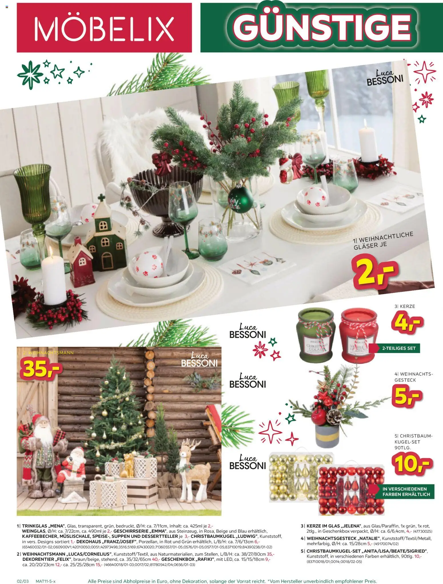 Möbelix Weihnachten gültig ab 11.11.2025 | Seite: 2
