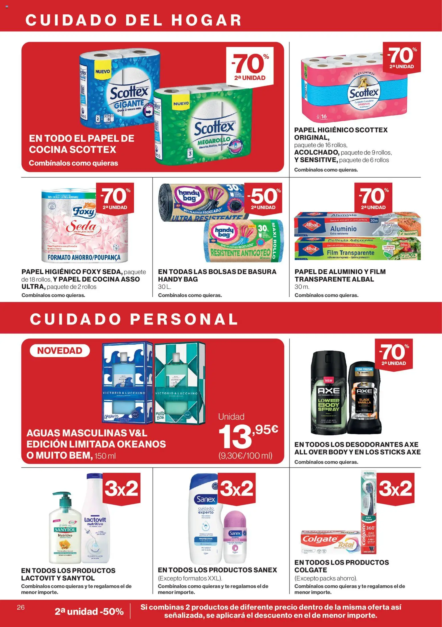 Supercor folleto │ válido desde el 26.02.2026 | Página: 26 | Productos: Papel higienico, Té, Cocina, Marco