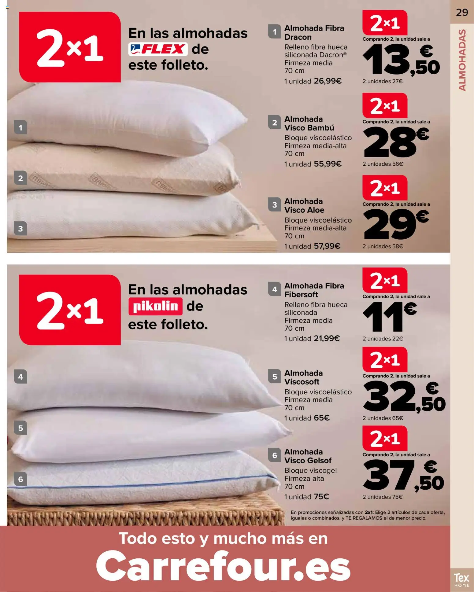 Carrefour folleto │ válido desde el 09.01.2026 | Página: 29 | Productos: Té, Almohada