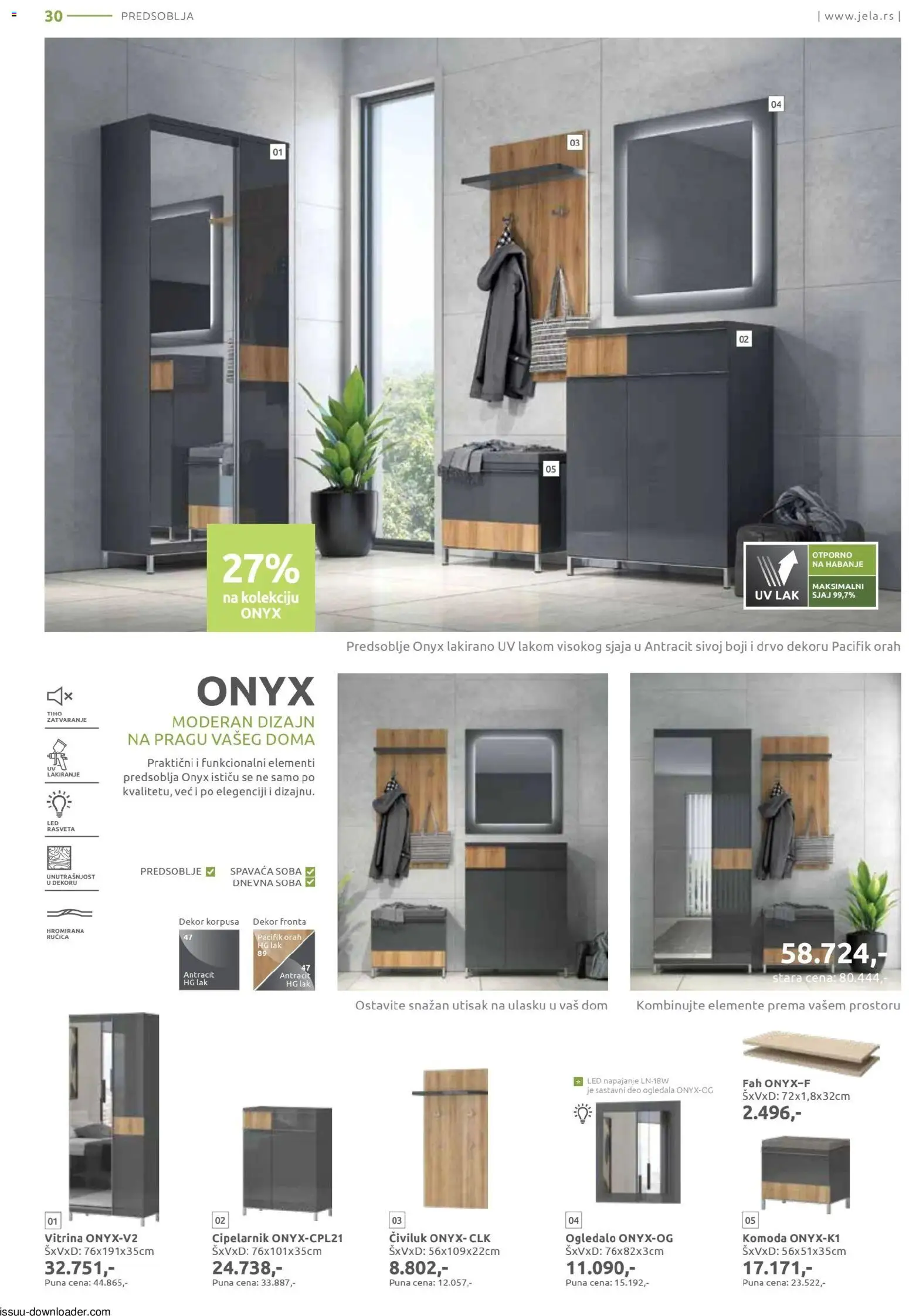 Jela katalog - važi od 09.02.2026 | Strana: 30 | Proizvode: Komoda, Ogledalo, Orah, Civiluk