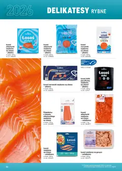 Pogląd oferty "Makro Gazetka - Ultra fresh" - ważna od 01.03.2026 | Strona: 86 | Produkty: Łosoś wędzony, Łosoś atlantycki, Łosoś wędzony na gorąco, Łosoś norweski