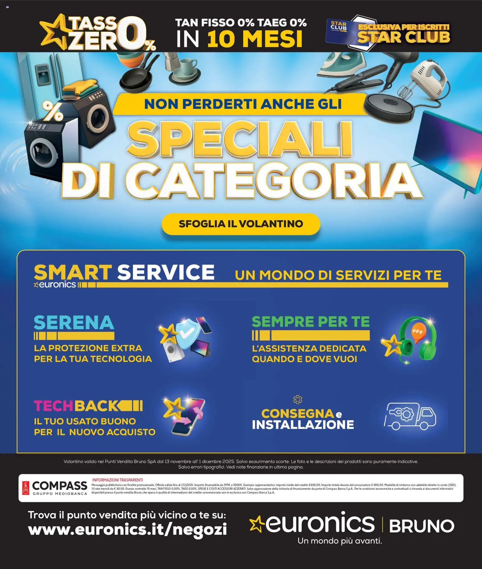Volantino Euronics del 13.11.2025 | Pagina: 37