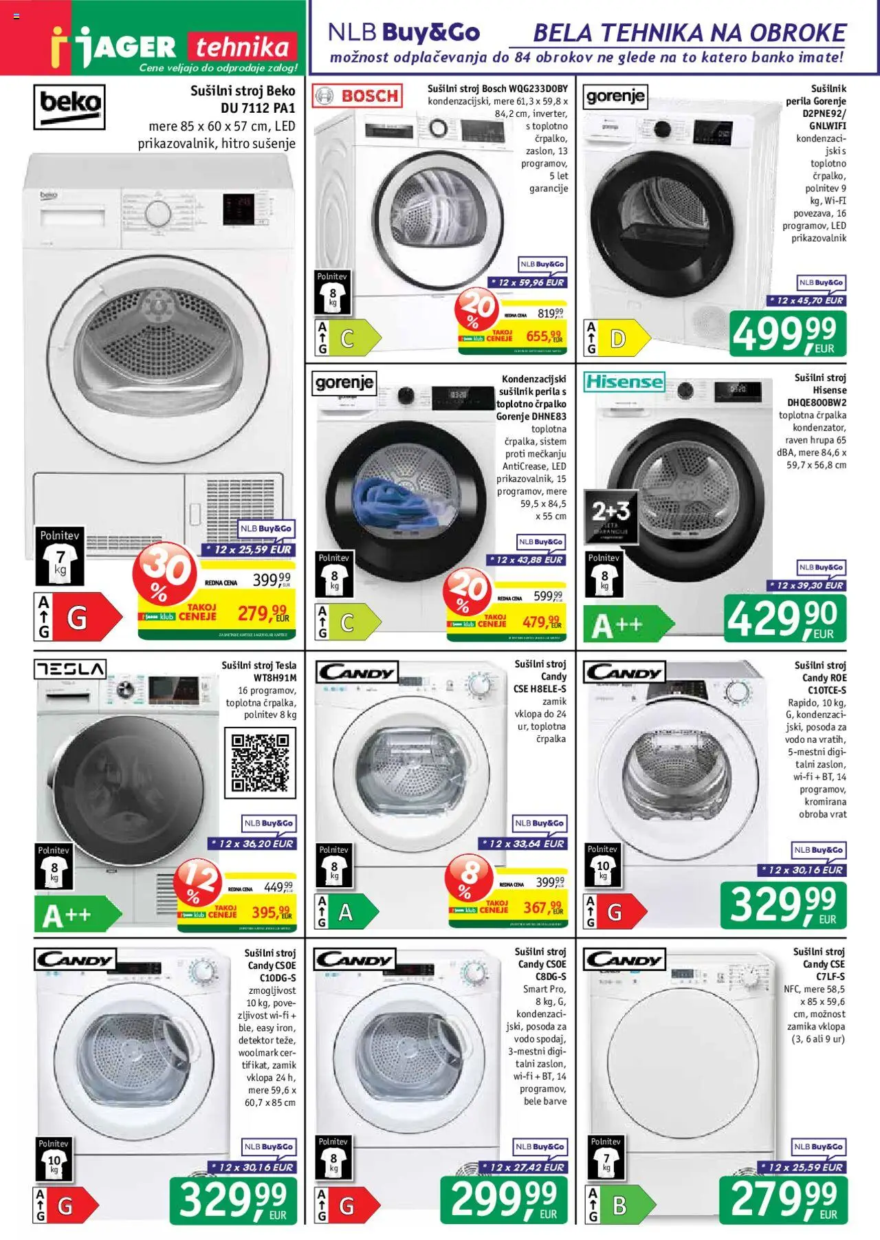 Novi Jager katalog ponudbe – veljaven od 15.10.2025 | Stran: 10 | Izdelki: Črpalka, Susilni stroj