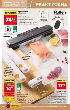Pogląd oferty "Biedronka gazetka - Hity i inspiracje" - ważna od 31.01.2026 | Strona: 18 | Produkty: Nożyk