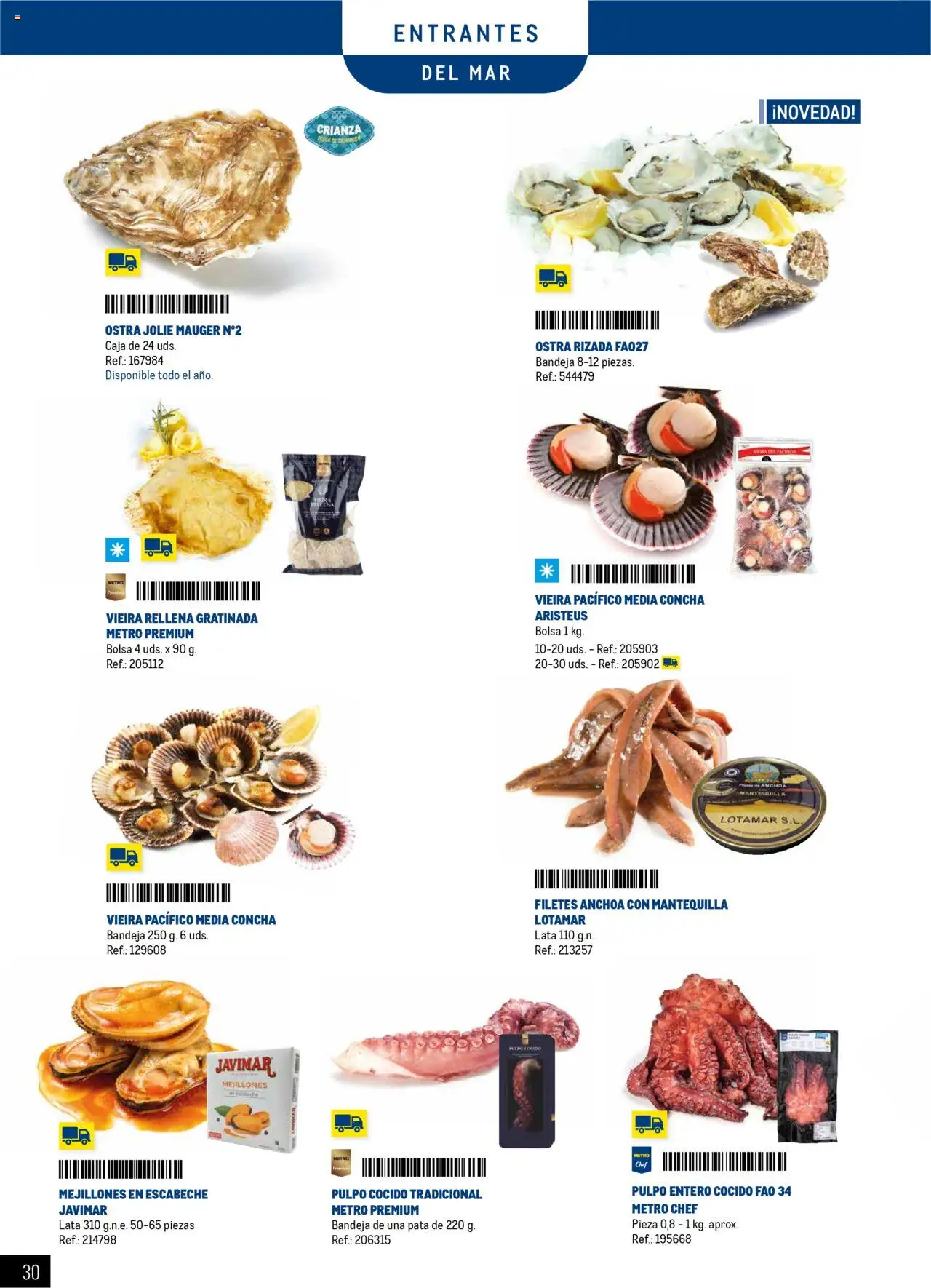 Makro - Catering y Eventos Península │ válido desde el 11.06.2025 | Página: 30 | Productos: Bolsa, Anchoa, Συσκευή ροής, Caja