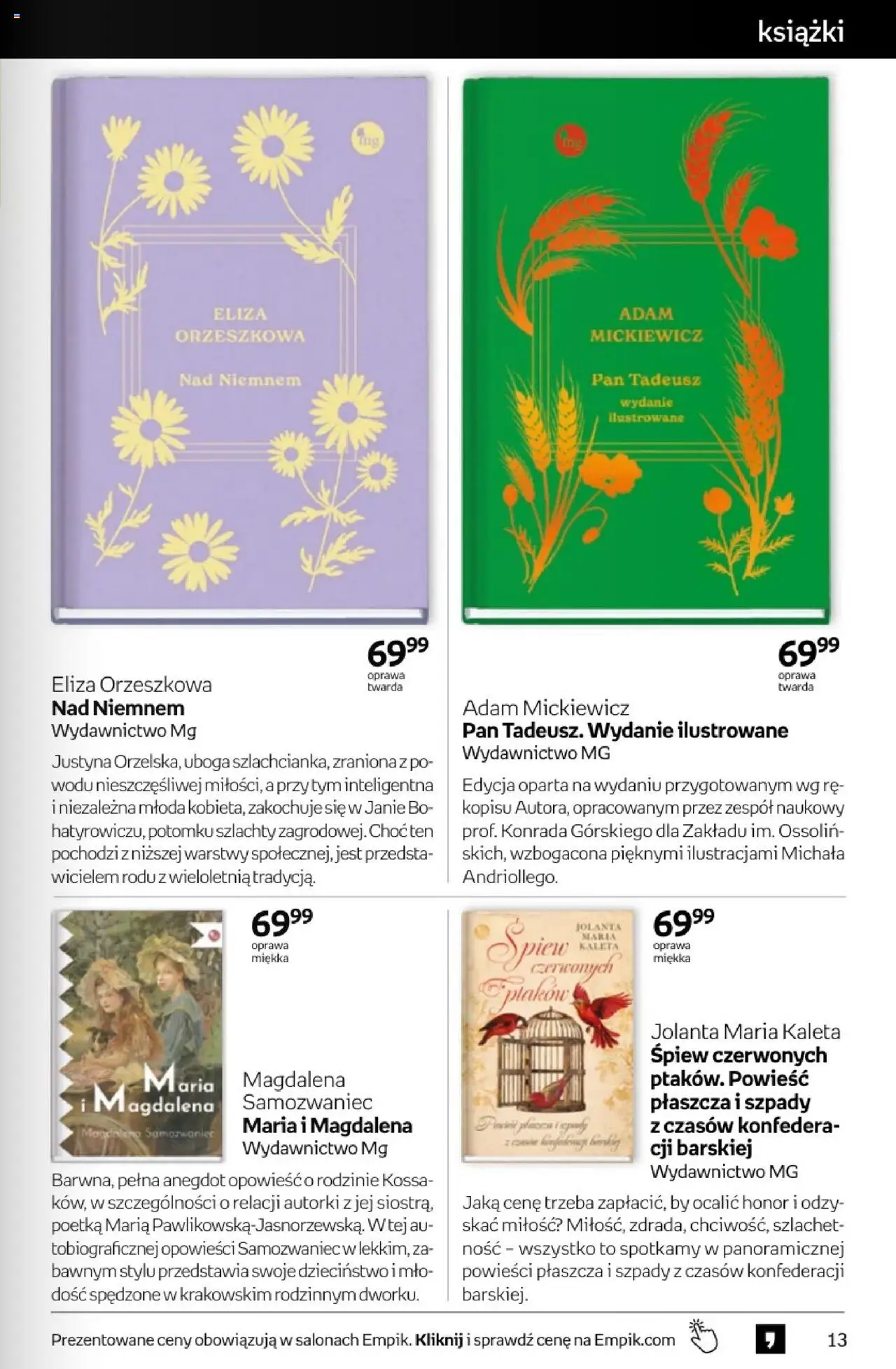 Empik promocje od 21.05.2025 | Strona: 13 | Produkty: Książki