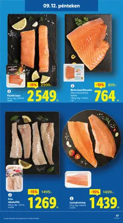 Lidl akciós ujság - amely érvényes a következő dátumtól: 11.09.2025 | Oldal: 37